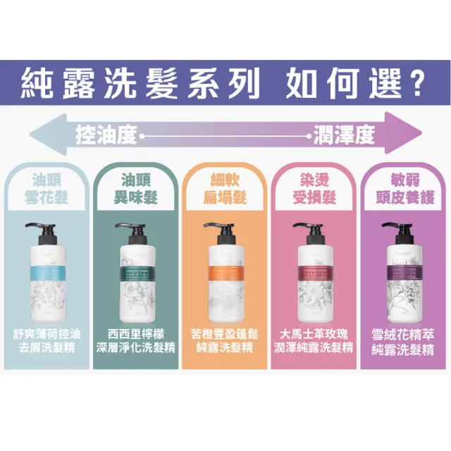 【古寶無患子】4入組-純露洗髮精480g(頭皮護理/控油/頭皮潔淨/養護髮/護色/舒緩乾癢)