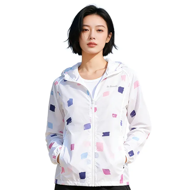 【St.Bonalt 聖伯納】超輕透連帽防曬外套|女款 SW0034(抗UV 防曬衣 透氣 防風 冷氣房外套)