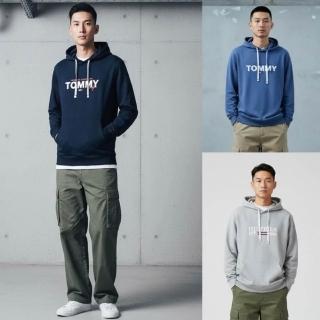 【TOMMY HILFIGER】男女款 經典LOGO帽T 長袖 帽T 大學T 連帽上衣 上衣 (美國平行輸入)