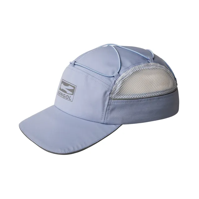 【KANGOL】輕量戶外風繩飾 棒球帽(淺藍色)
