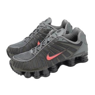 【NIKE 耐吉】休閒鞋 Shox TL SE 男鞋 深灰 紅 彈簧鞋 厚底 復古 緩震 IQ6599-003