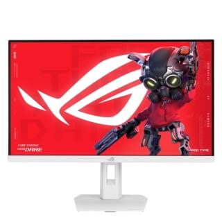 【ASUS 華碩】ROG Strix XG27UCGR-W 27型 4K 162Hz/FHD 485Hz 雙模電競螢幕(HDR/G-SYNC)