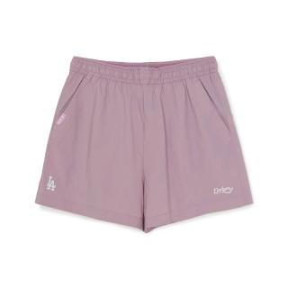 【MLB】女版 抗UV防曬涼感防潑水 運動短褲 Varsity系列 洛杉磯道奇隊 (3FSMV0163-07LDL)