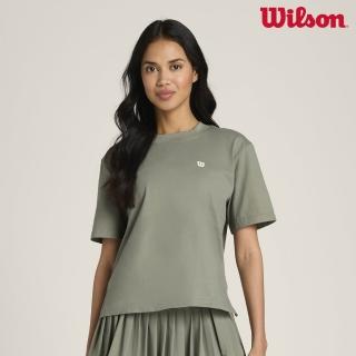 【WILSON】Modern Tee 女款 服飾 短袖T恤 綠色 WE00038E014001