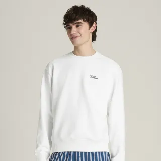 【WILSON】Playstate Crew Sweatshirt 男款 服飾 圓領衛衣/大學T 白色 WN00049W001002