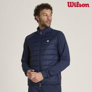 【WILSON】Team Hybrid Jacket Classic Navy 男款 服飾 外套 海軍藍 WM00580531DBC