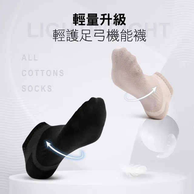【MarCella 瑪榭】12雙組-MIT輕護足弓透氣運動襪(短襪/萊卡/棉襪/船襪/運動襪)