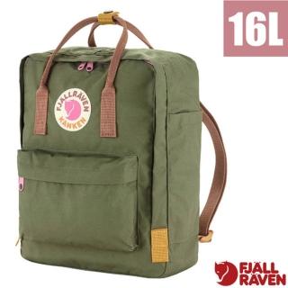 【Fjallraven】小狐狸 Kanken Koncept 背包16L.休閒/ 23200334-620-228 綠/卡其棕