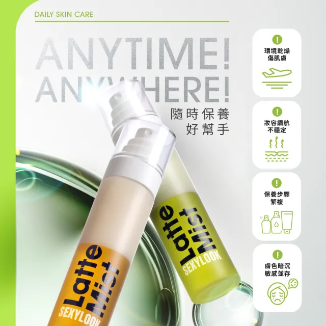 【SEXYLOOK 西西露】白松露噴霧120ml(紅茶亮白/綠番茄舒緩_任選1罐 #空姐噴霧)