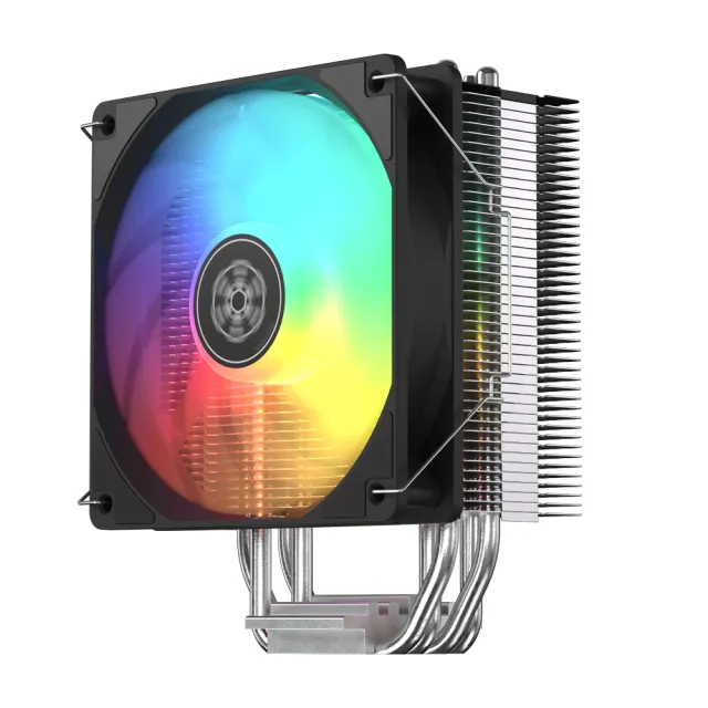 【SilverStone 銀欣】Frost Mage 400 ARGB高效能120mm PWM四根熱管單塔散熱器