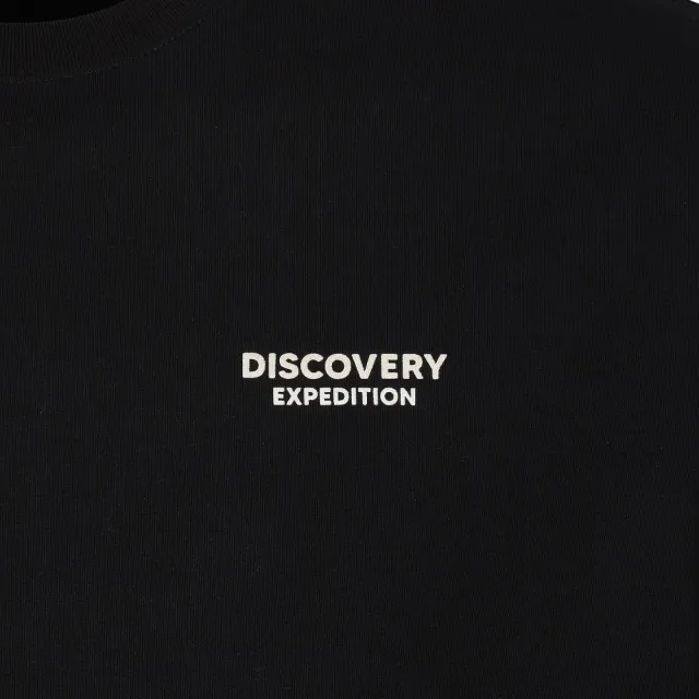 【Discovery Expedition】Freshvent 露台圖案短袖T恤 上衣 (DXRS7K063-BKS)