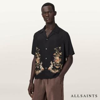 【ALLSAINTS】PARSONS 印花短袖襯衫 M107SE(箱形版型)
