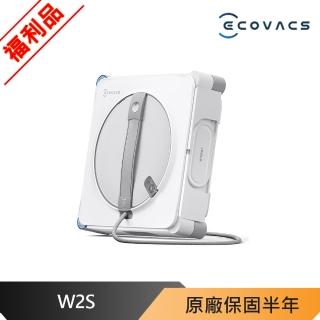 【ECOVACS 科沃斯】WINBOT W2S恆貼邊拋光級擦窗機器人 福利品(TruEdge 靈隙恆貼邊/三噴頭廣角霧化技術)