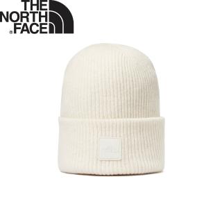 【The North Face】羊毛針織帽《沙丘白》7WJG/休閒帽/舒適保暖毛帽/針織帽