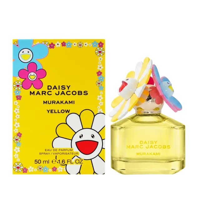 【MARC JACOBS】村上隆聯名香氛初光之境淡香精 50ml(限量Murakami Yellow香水 專櫃公司貨)