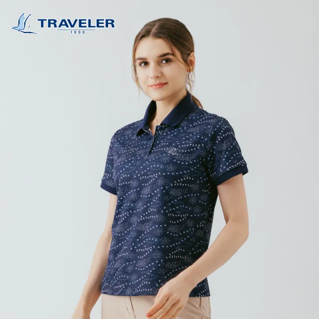 【TRAVELER 旅行者】女款超透氣消臭吸排上衣|261TR844