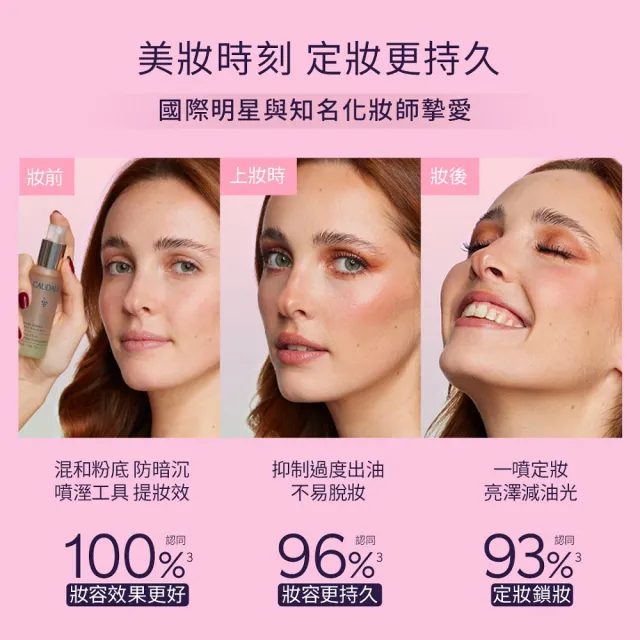 【CAUDALIE 歐緹麗】葡萄籽活膚化妝水 100ml(皇后水 保濕 養膚 定妝噴霧)