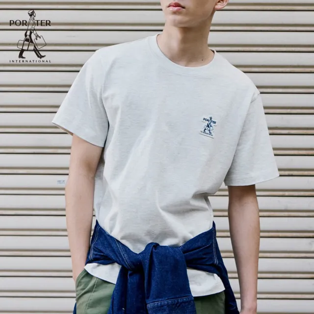 【PORTER INTERNATIONAL】Logo 棉Tee(二色任選)