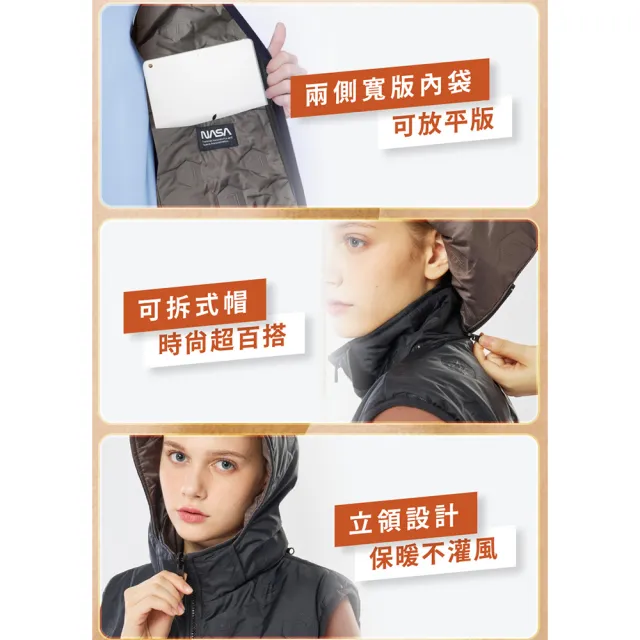 【PP 石墨烯】石墨烯羊駝絨超導背心1件(美國NASA聯名 恆溫 深層循環)