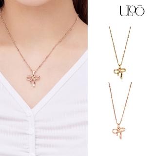 【ULOO】Twinkle 翩然之舞系列不鏽鋼項鍊(2色可選)
