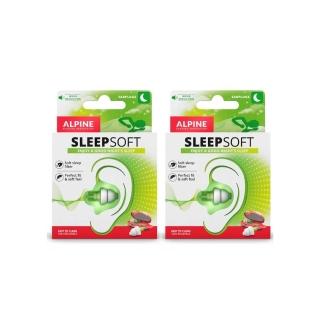 【ALPINE】SleepSoft 荷蘭製 舒眠耳塞 兩入組(公司貨保證)