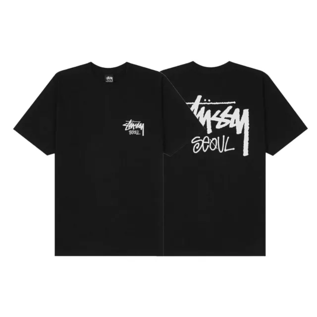 【STUSSY】Stock Seoul T-Shirt 短T 白/黑/海軍藍 3903980
