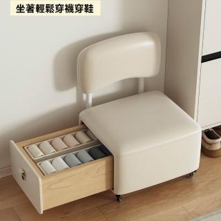 巨匠-沙發凳 收納凳 360°移動儲物凳 矮凳 家用門口換鞋凳 雜物置物小凳子 多功能烏龜凳