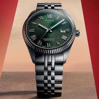 【TISSOT 天梭】股票女神配戴款 Ballade COSC 天文台認證機械錶 開學禮 推薦(T1564081109300)