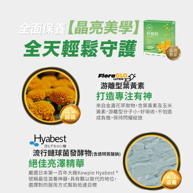 【YM BIOMED 陽明生醫】一家人好視利x4盒組(30粒/盒 葉黃素 游離型 蝦紅素 葡萄籽萃取)
