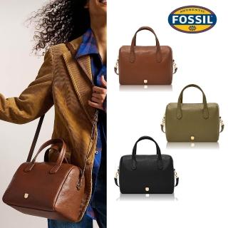 【FOSSIL】Lainey 真皮波士頓包 (多色可選)