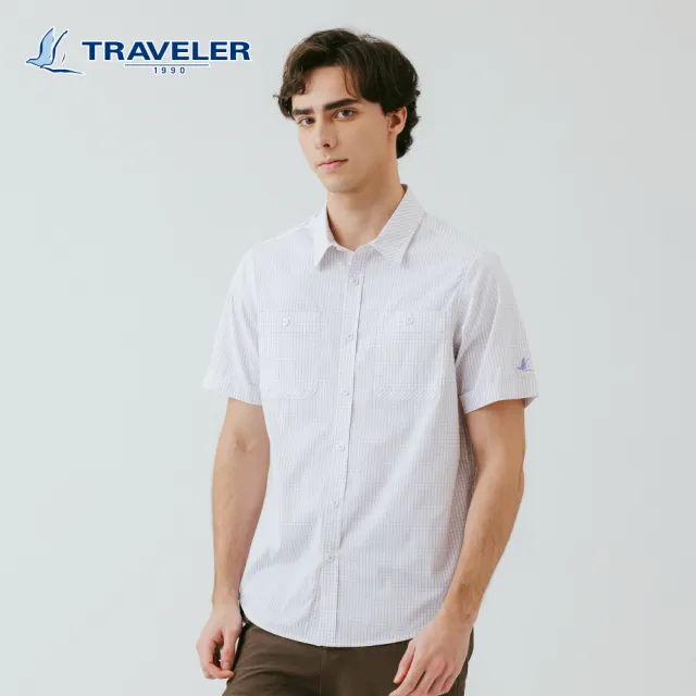【TRAVELER 旅行者】男女款Coolmax吸排抗UV襯衫｜261TR709.11