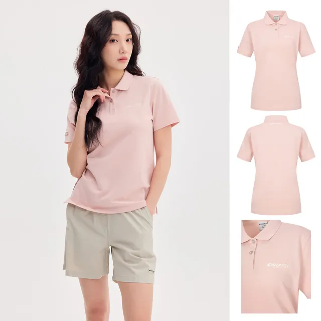 【Discovery Expedition】Freshvent 小Logo涼感POLO衫 機能短袖上衣 (DMTS71053/DWTS72053-男女版六款任選)