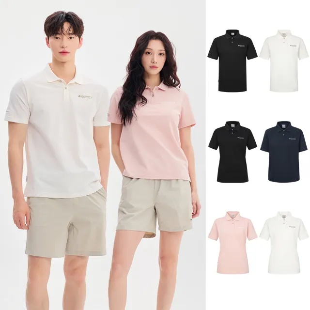 【Discovery Expedition】Freshvent 小Logo涼感POLO衫 機能短袖上衣 (DMTS71053/DWTS72053-男女版六款任選)