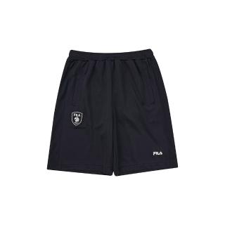 【FILA】FILA KIDS 童針織短褲-丈青 1SHA-4501-NV