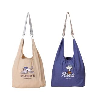 【Norns】Peanuts史努比2WAY可拆背帶購物袋 Norns Original Design Snoopy & Olaf 手提袋