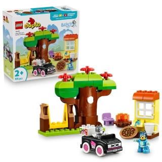 【LEGO 樂高】得寶系列 10469 曼曼、布麗玩遊戲：披薩女孩(學齡前玩具 妙妙犬布麗 禮物 積木)