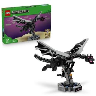 【LEGO 樂高】Minecraft 21595 終界龍(麥塊 創意力遊戲 禮物 玩具)