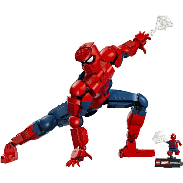 【LEGO 樂高】漫威超級英雄系列 76346 蜘蛛人英雄玩偶(居家擺設 漫威 禮物 玩具)