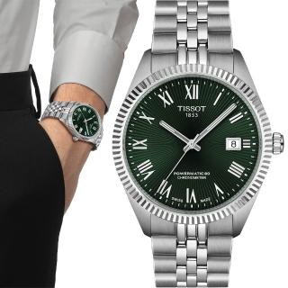 【TISSOT 天梭】股票女神 配戴款 Ballade COSC 天文台認證機械錶(T156.408.11.093.00/T1564081109300)
