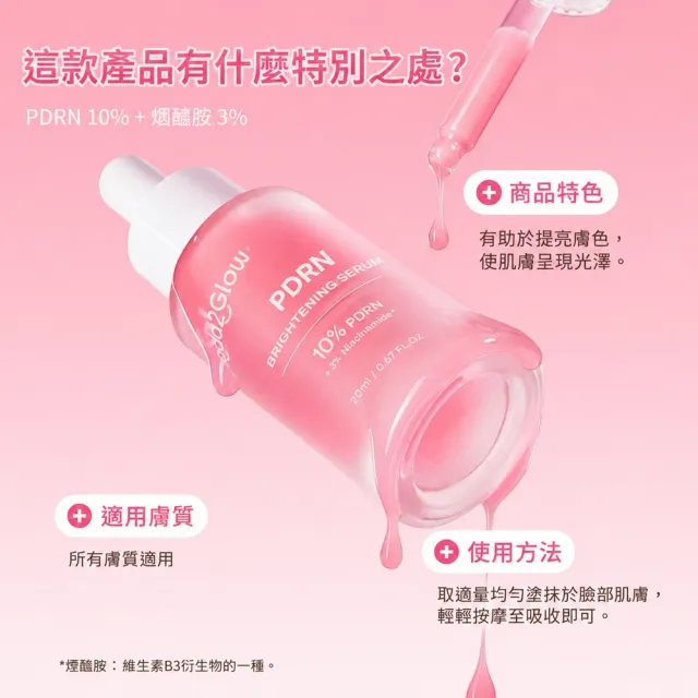 【GLAD2GLOW】PDRN 勻亮煥膚精華 20ml
