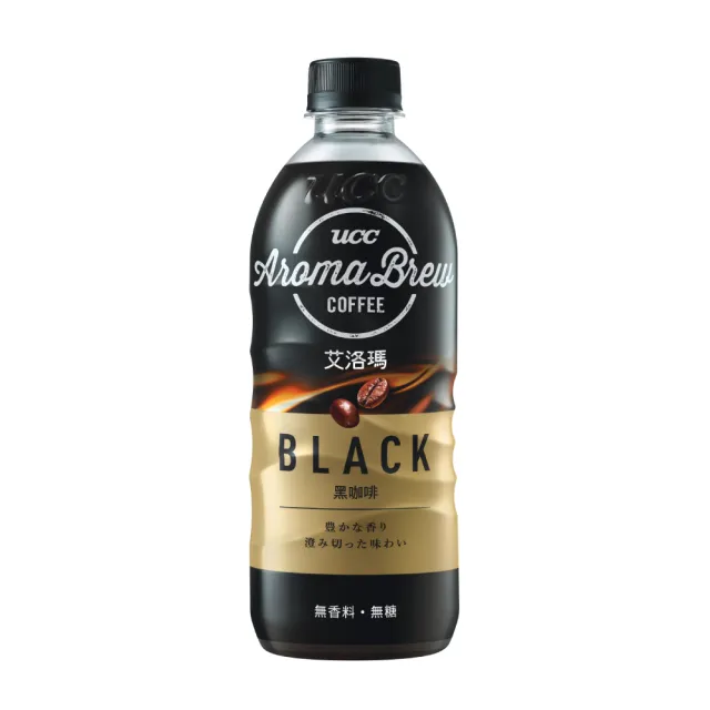 【UCC】AROMA BREW艾洛瑪黑咖啡500mlx24入/箱