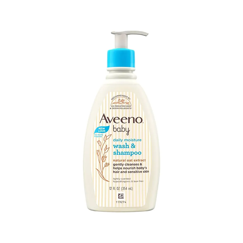 【Aveeno 艾惟諾】嬰兒燕麥沐浴洗髮露354ml(國際航空版)