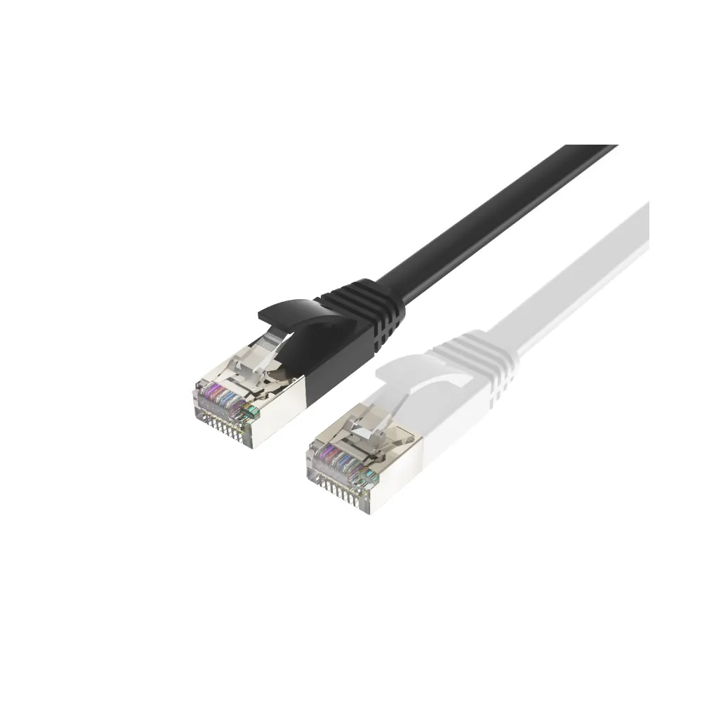 【POLYWELL】CAT6A 高速網路扁線 /1M