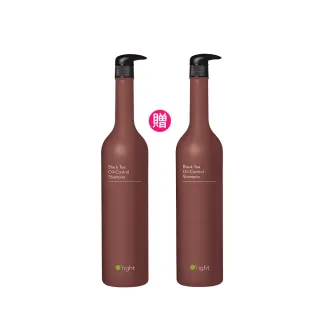 【O’right 歐萊德】沁漾紅茶控油洗髮精1000ml送1000ml(momo獨家限定)