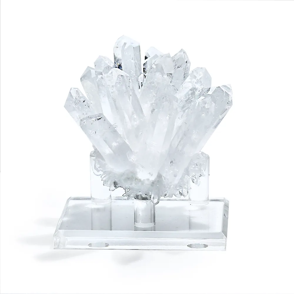 ⭐︎【極上品】白水晶 置物 347g 開運方程式】5A天然頂級白水晶簇(淨化磁場) - momo購物網- 好評推薦