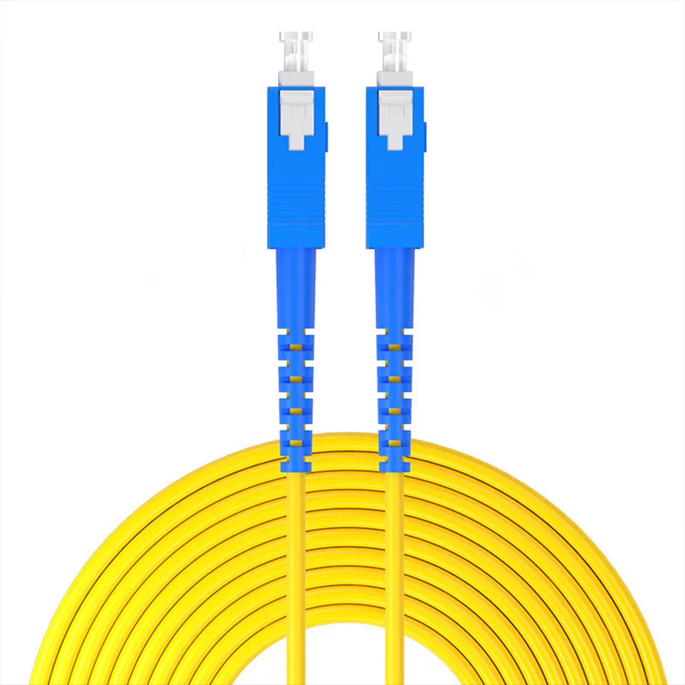【山澤】工程電信級SC-SC單模單芯光纖跳線 3M
