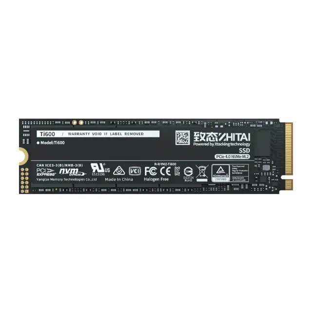 【ZHITAI 致態】Ti600 1TB M.2 2280 Gen4 PCIe 4.0 SSD固態硬碟 讀7000 寫6000 (五年保)