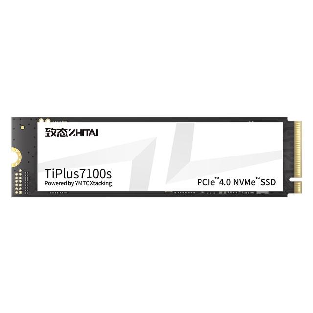 【ZHITAI 致態】TiPlus7100s 1TB M.2 2280 Gen4 PCIe 4.0 SSD固態硬碟 讀7400 寫6900 (五年保)