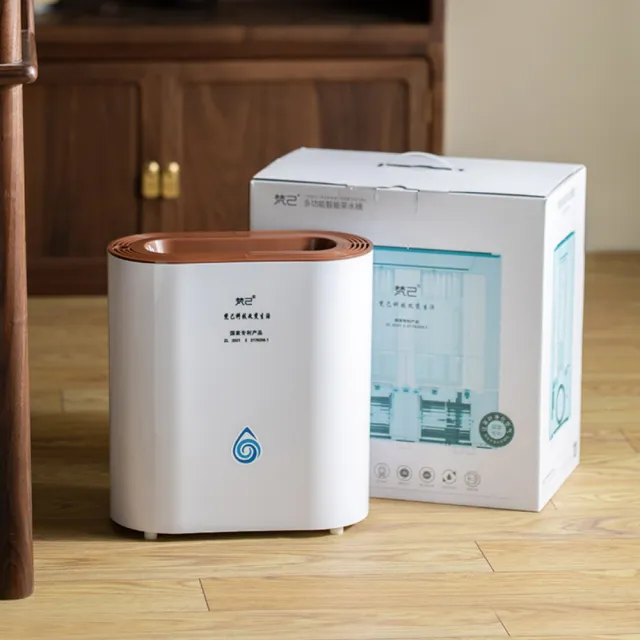 YIZ藝匠 智能茶水處理器 空氣凈化器 茶渣桶 免倒茶廢水機（茶水處理+加濕+淨化+殺菌+香薰）