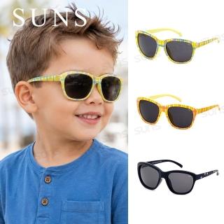 【SUNS】時尚兒童休閒太陽眼鏡 流行百搭墨鏡 共三色 抗UV400 S10 (採用PC防爆鏡片/安全防護/防撞擊)